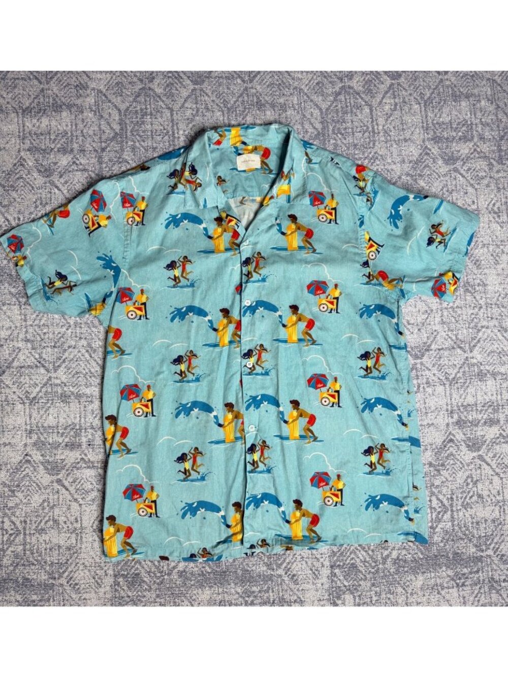 Aime Leon Dore BLOCK PARTY LEISURE SHIRT luxury streetwear
